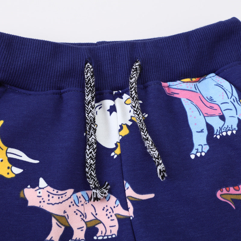 Childrens Sweatpants By Jumping Meters Dinosaurs Print Boys Girls Pants Autumn Spring Baby Trousers 5