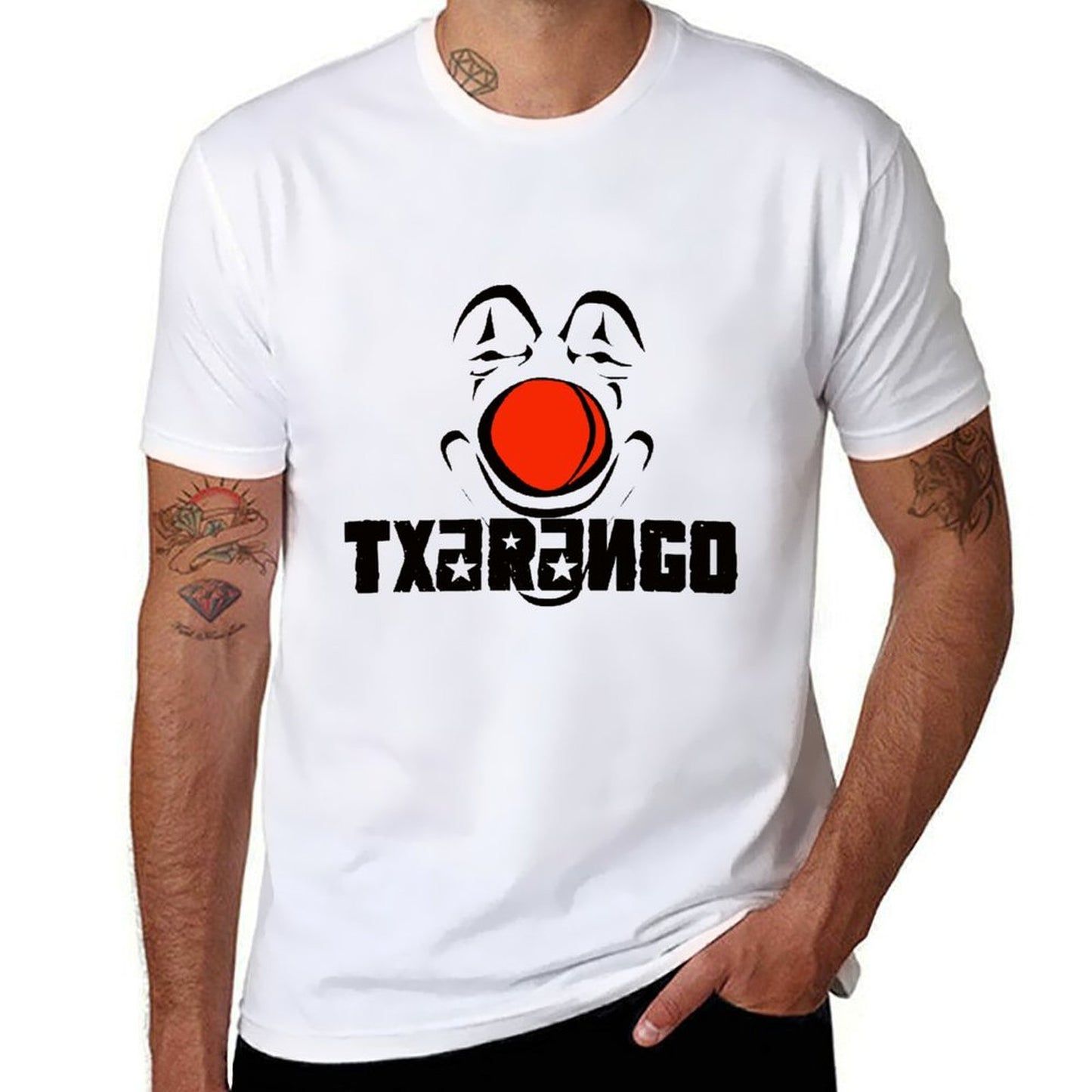 Txarango Stuff Men's T Shirt, 100% Cotton Luxury Brand T Shirts for Men, Premium Comfort Tee