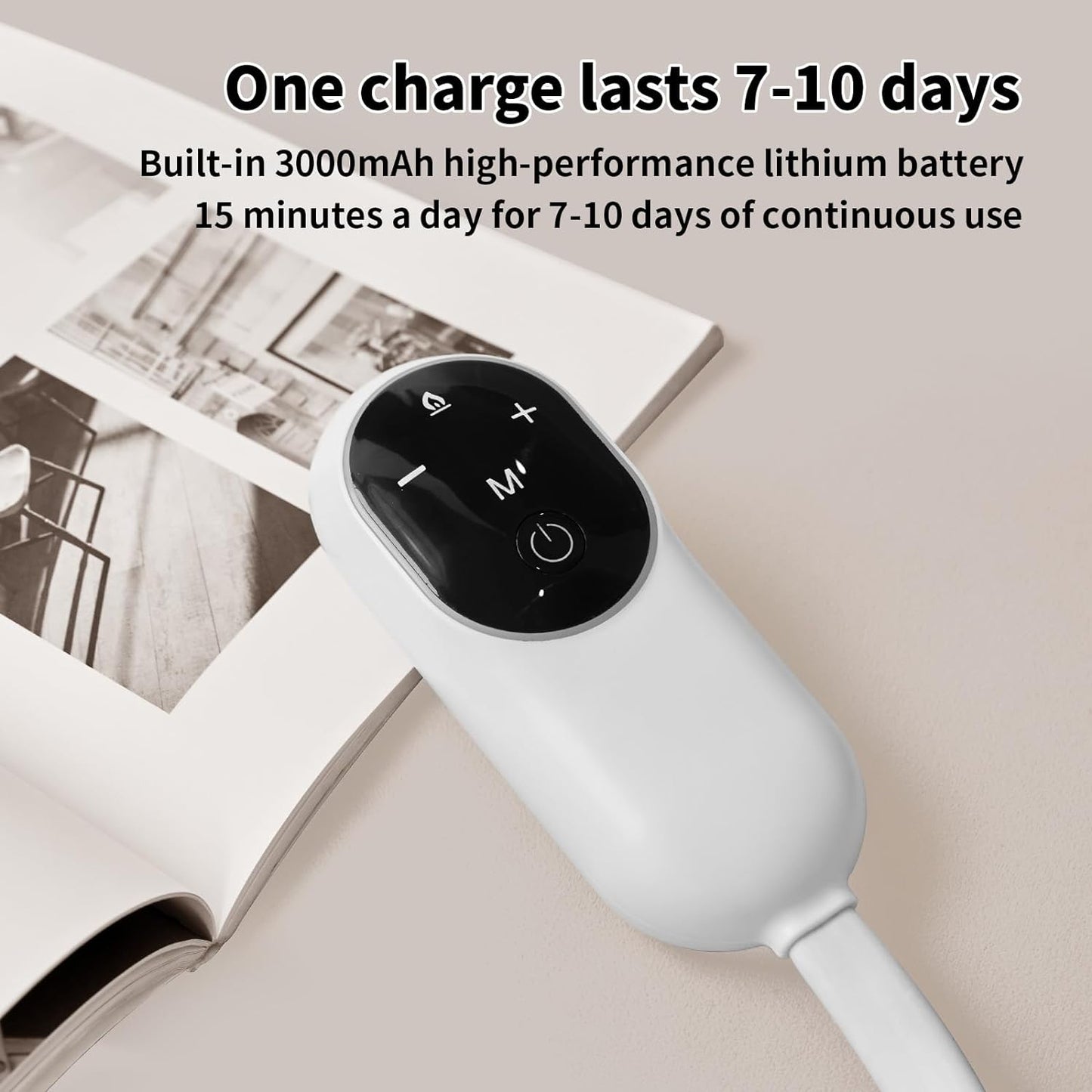 Electric Head Massager, Eye Massager Graphene Heating, Air Pressure, Hot Compress for Relax, Sleep Aid, Stress Relief