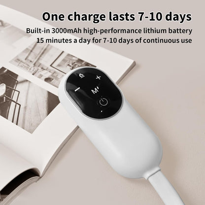 Electric Head Massager, Eye Massager Graphene Heating, Air Pressure, Hot Compress for Relax, Sleep Aid, Stress Relief