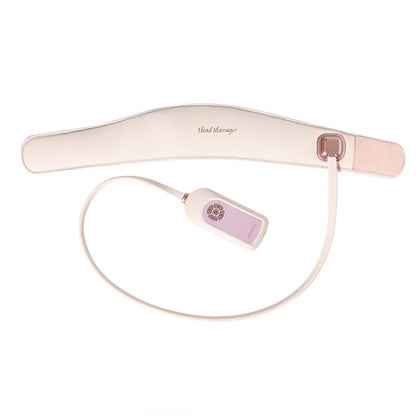 6-Zone Head Massage Device, Electric Head Massager with Heat, Air Pressure Eye Massager, Hot Compress, Music Therapy