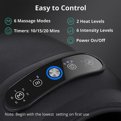Air Compression Hand Massager Wireless Electric Palm Massager Finger Arthritis Relief Hot Compress