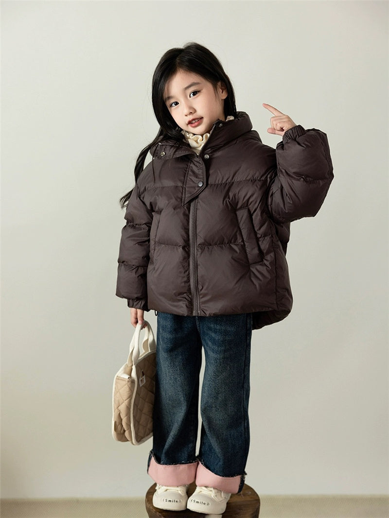 Baby Hooded Outerwear Winter Kids Warm Down Coats Autumn CottonPadded Jackets For Boys Girls Childr 3