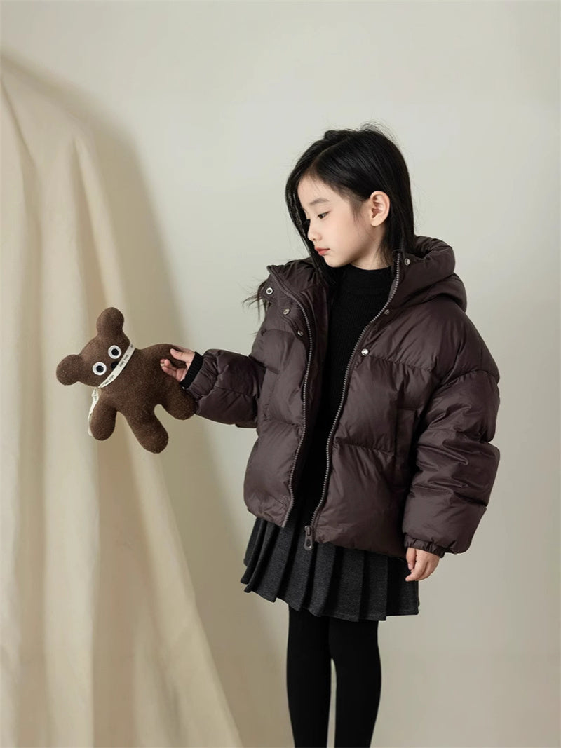 Baby Hooded Outerwear Winter Kids Warm Down Coats Autumn CottonPadded Jackets For Boys Girls Childr 5