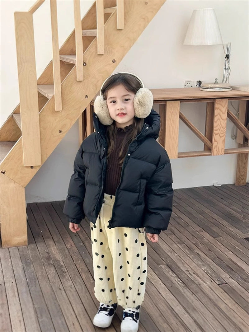 Baby Hooded Outerwear Winter Kids Warm Down Coats Autumn CottonPadded Jackets For Boys Girls Childr 7