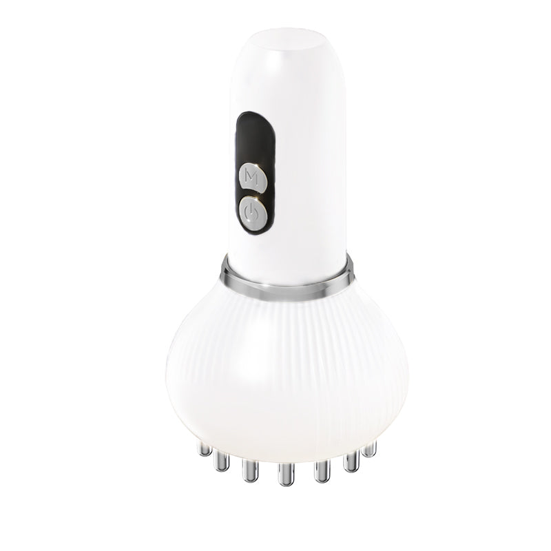 Meridian Massage Brush USB Charging, 9-Speed Heating, Vibration Mode, Massaging Neck, Shoulders, Waist