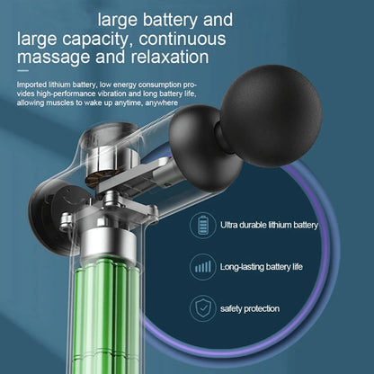 Neck Massager Body Massage Gun Deep Muscle Relax Electric Fitness Equipment Noise Reduction Male Fe 2