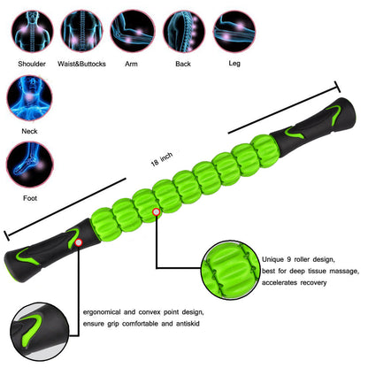 Fitness Massage Stick Muscle Relaxation Lymphatic Massage Roller Sports Strain Fascia Massage 1