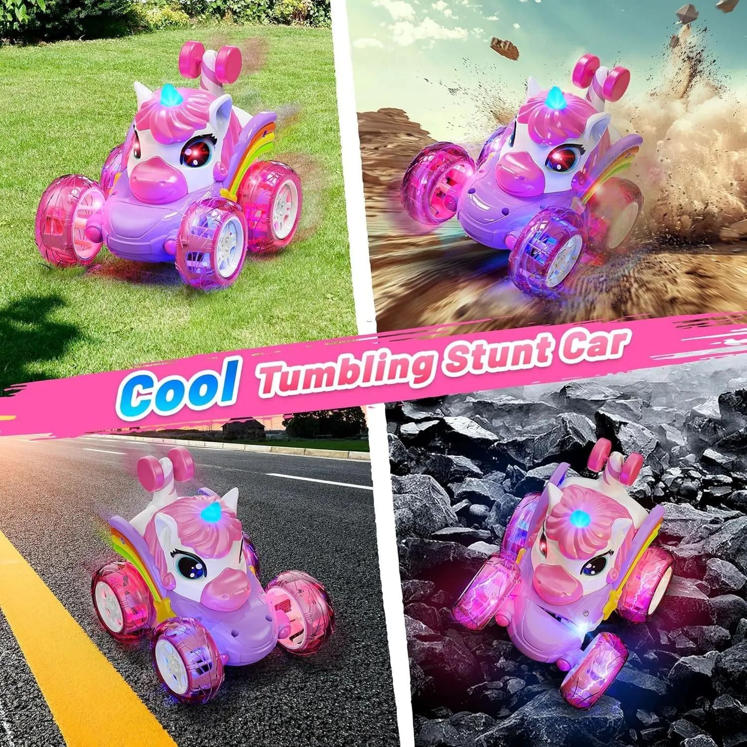 Unicorn Remote Control Fun RC Car Toy 3
