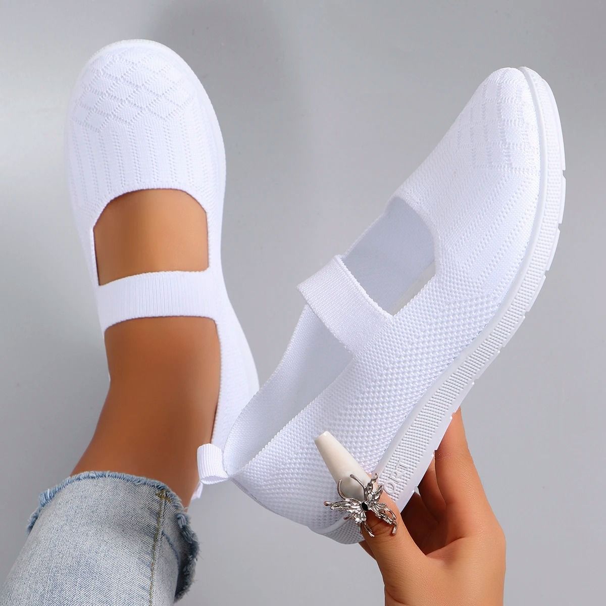 Womens Lightweight Breathable non-slip Sports Shoes