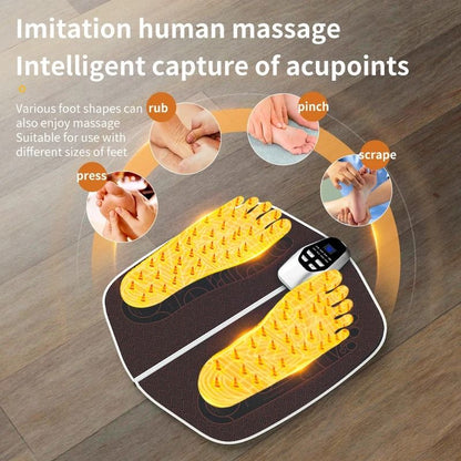 EMS Foot Massager Pad With USB Charging And Remote Control 1