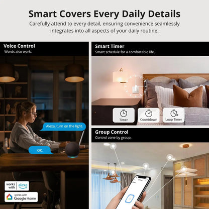 SONOFF ZBMINIR2 Zigbee Smart Switch With Detach Relay And Remote Control 3