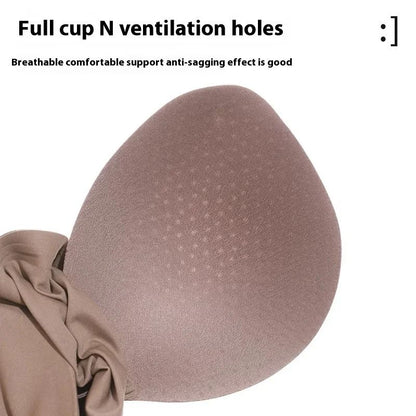 Plus Size Seamless Wireless Bra With Push Up Support 3