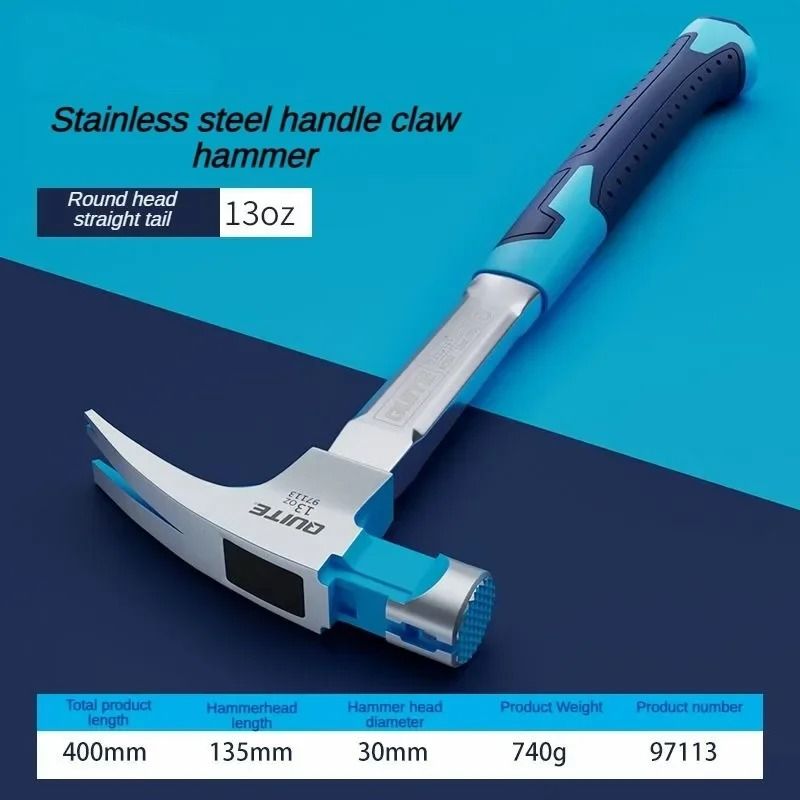 High Carbon Steel Carpenter Claw Hammer Set 11