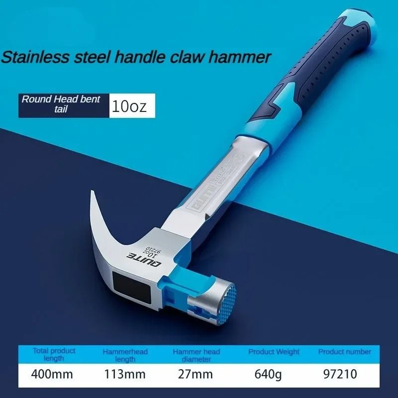 High Carbon Steel Carpenter Claw Hammer Set 12