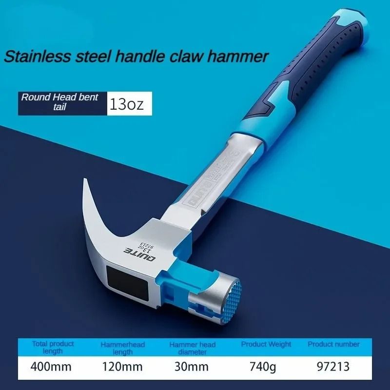 High Carbon Steel Carpenter Claw Hammer Set 13