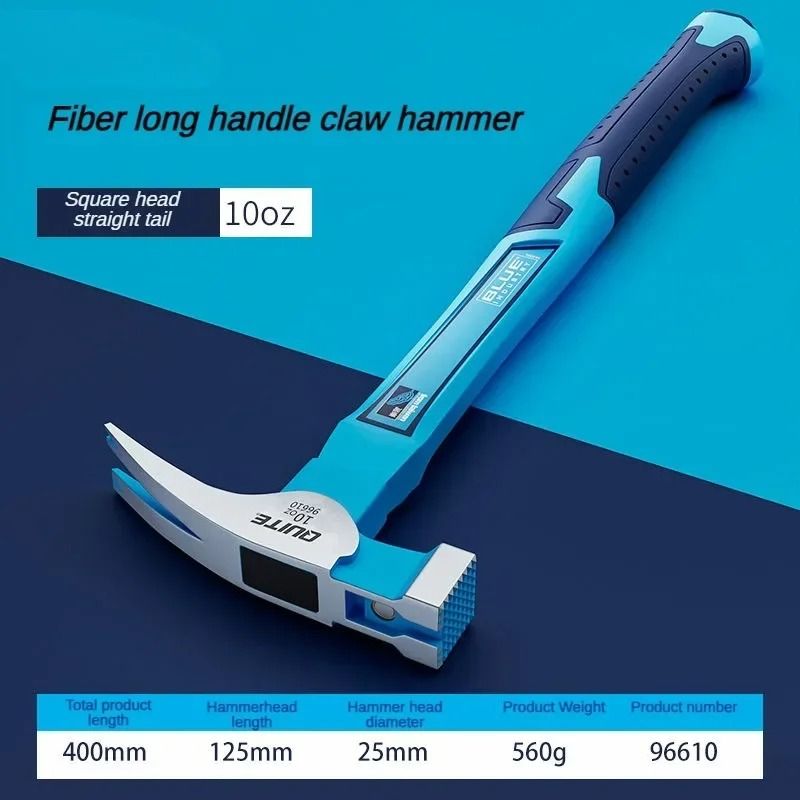 High Carbon Steel Carpenter Claw Hammer Set 8