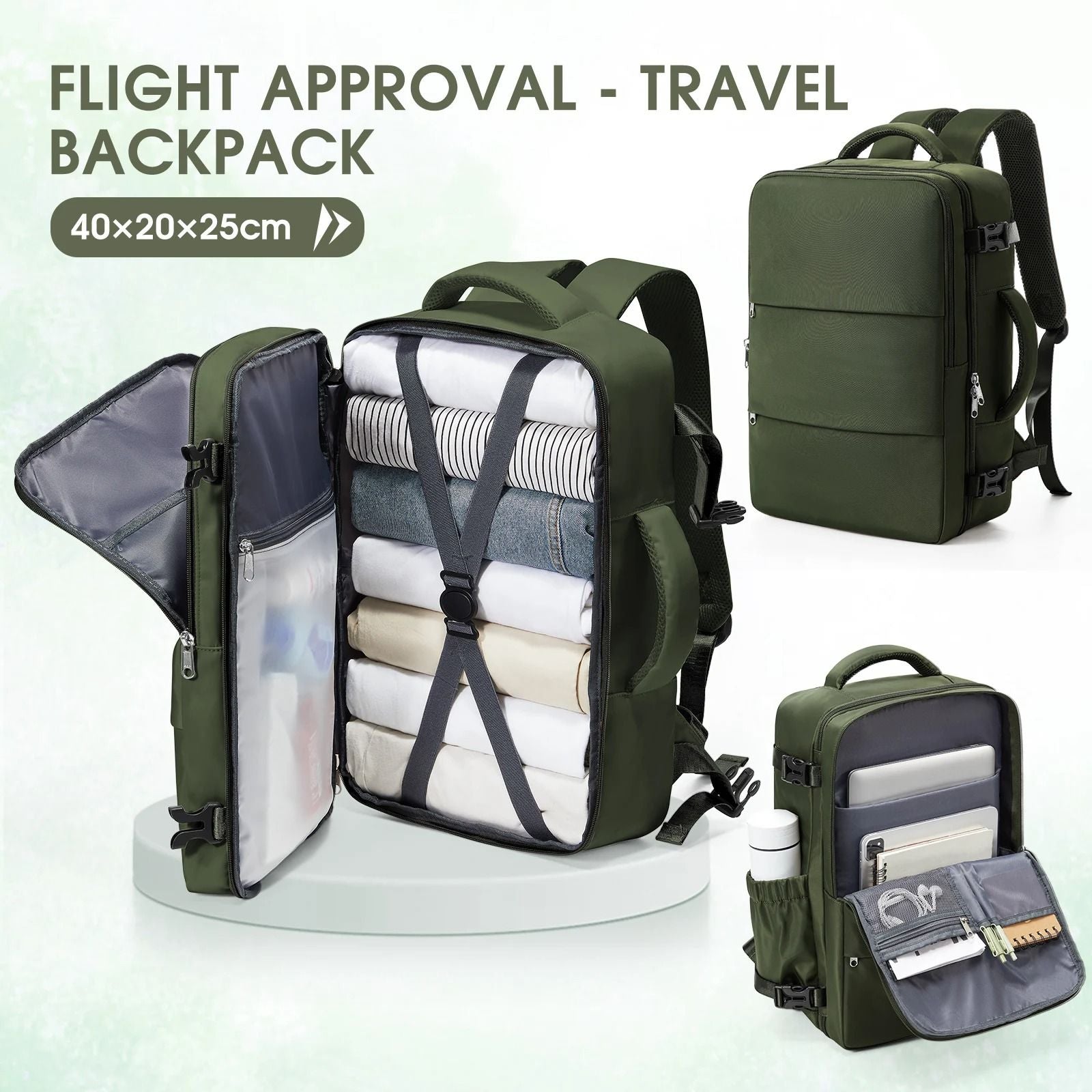 Cabin Laptop Travel Waterproof Backpack 9