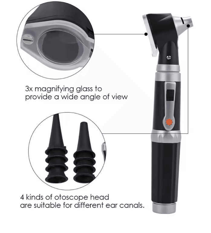 Professional Otoscope With Light For Ear Examination And Infection Detection 2