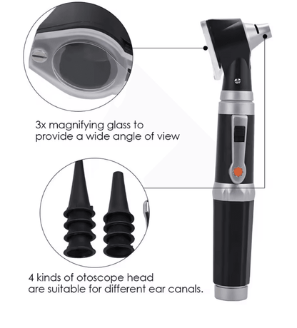 Professional Otoscope With Light For Ear Examination And Infection Detection 2