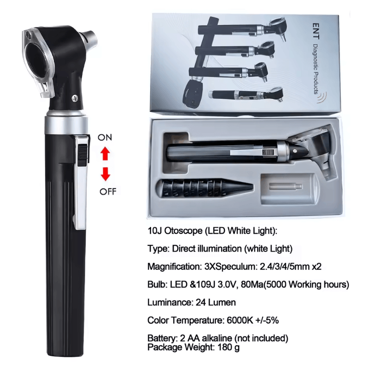 Professional Otoscope With Light For Ear Examination And Infection Detection 3