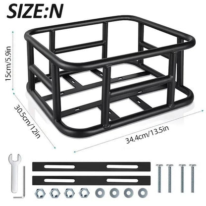 E Bike Cargo Rack Bag And Rear Basket Set 7