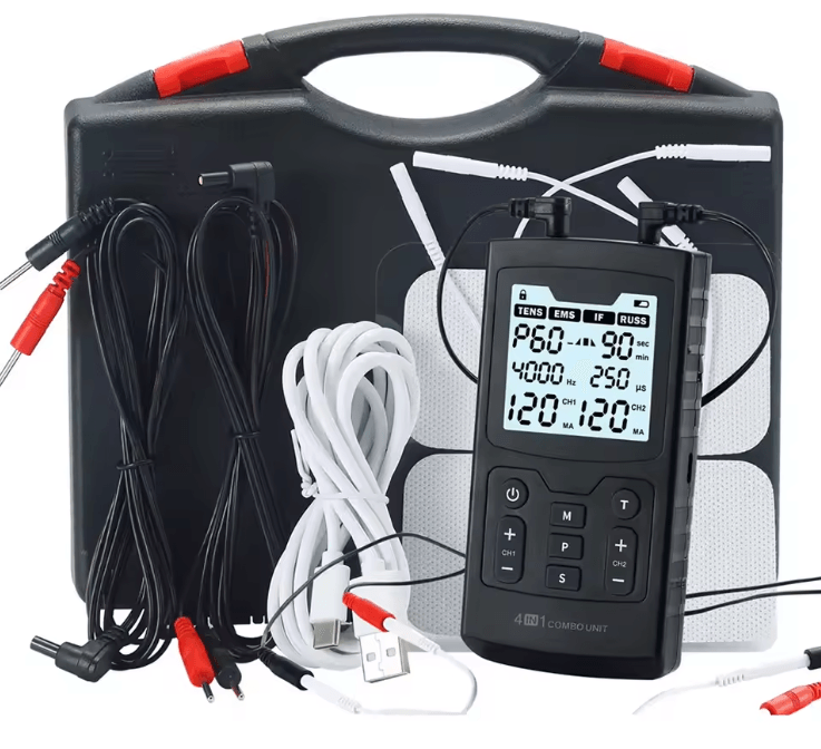 4 In 1 Electric Muscle Stimulator Physiotherapy Device With EMS TENS And Pulse Therapy 5