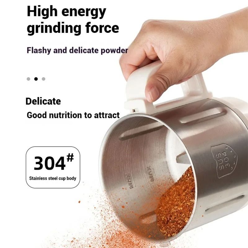 Dry Fine Electric Grinding Machine For Home Use 4