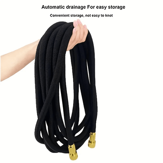 Expandable Magic Garden Hose With High Pressure Spray Gun For Car Wash And Outdoor Watering 4