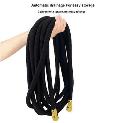 Expandable Magic Garden Hose With High Pressure Spray Gun For Car Wash And Outdoor Watering 4