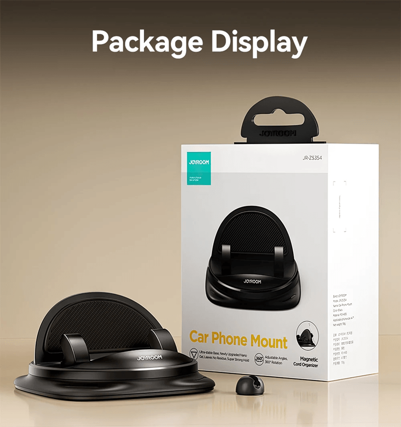 Dashboard Car Phone Holder With 360 Degree Rotation And Non Slip Silicone Mount 4