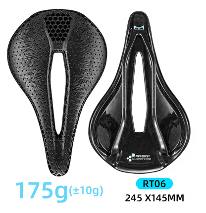 Ultra Full Carbon 3D Printed Bike Saddle Lightweight Cycling Seat 2