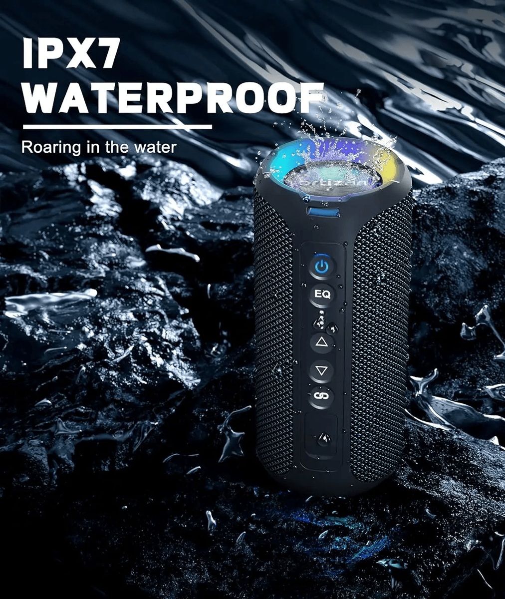 Ortizan X8 Pro Portable Bluetooth Speaker With 40W Stereo Sound And Waterproof Design 1