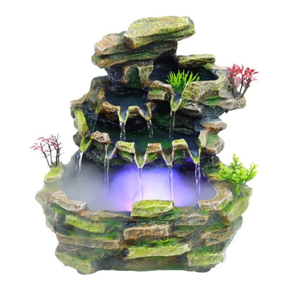 Desktop Fountain Waterfall With Rock Design 3