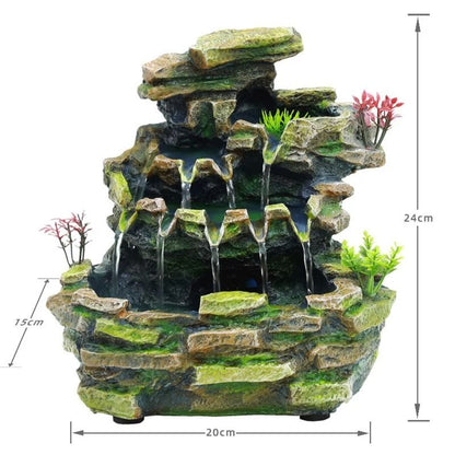 Desktop Fountain Waterfall With Rock Design 4