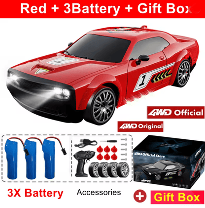 4WD Super Drift RC Car With Remote Control Racing Truck Design 9