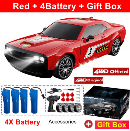 4WD Super Drift RC Car With Remote Control Racing Truck Design 10