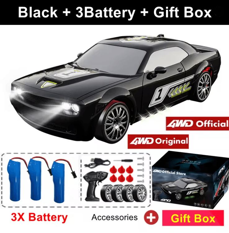 4WD Super Drift RC Car With Remote Control Racing Truck Design 5