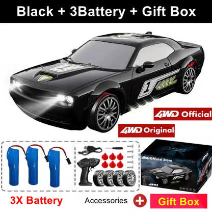 4WD Super Drift RC Car With Remote Control Racing Truck Design 5