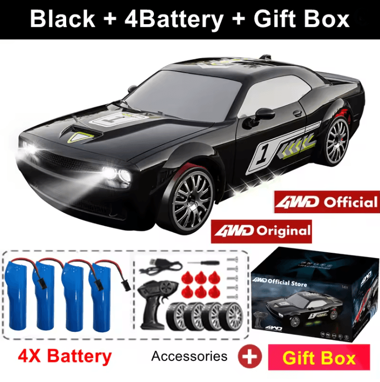 4WD Super Drift RC Car With Remote Control Racing Truck Design 6