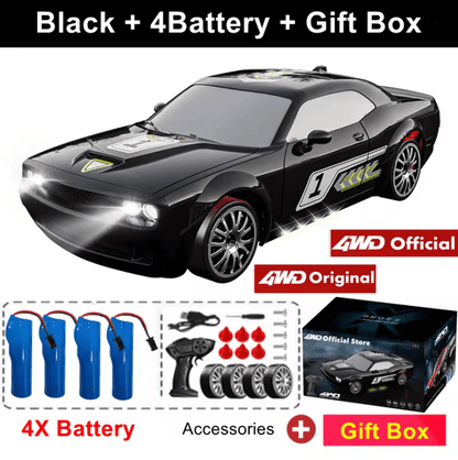 4WD Super Drift RC Car With Remote Control Racing Truck Design 6