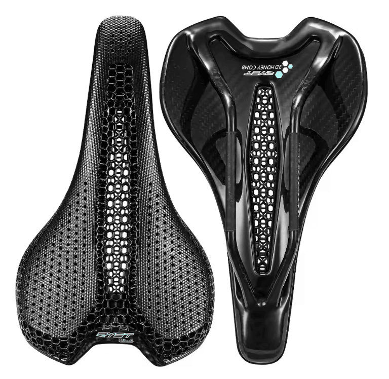 Carbon 3D Printed Bike Saddle Ultralight Cycling Seat For Road And MTB 3