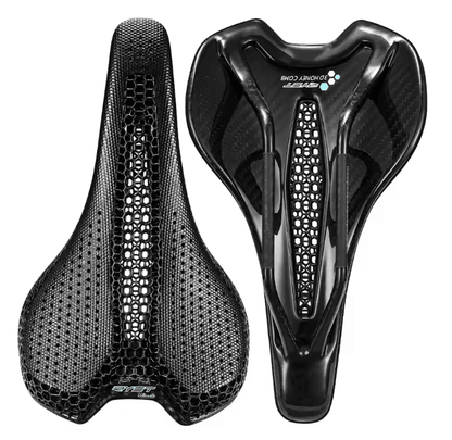 Carbon 3D Printed Bike Saddle Ultralight Cycling Seat For Road And MTB 3