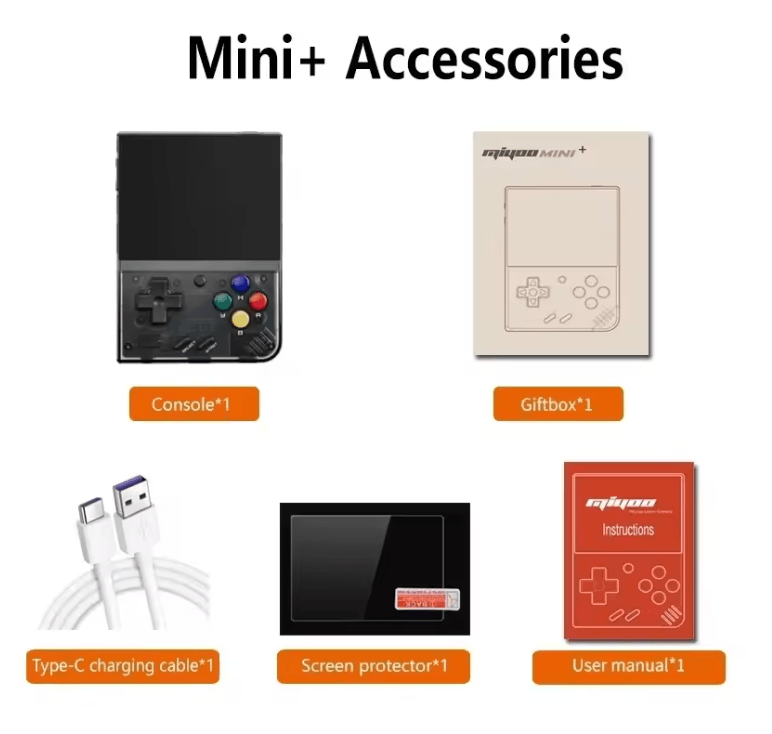 Miyoo Mini Plus Portable Retro Handheld Game Console 2