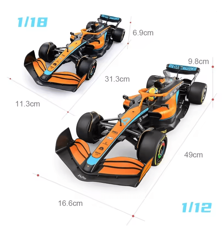 Remote Control F1 Racing Car 112 Scale Electric RC Toy 1
