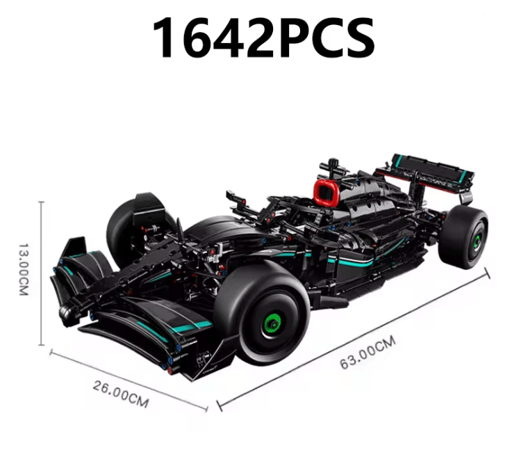 F1 Racing Car Building Blocks Model Kit For Adults 3