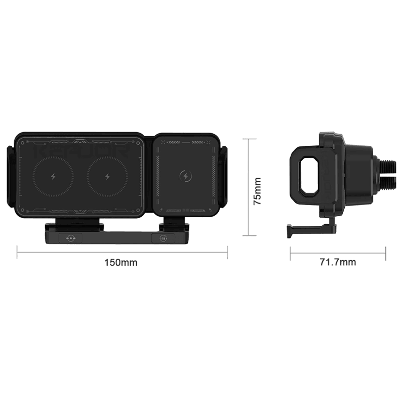 Wireless Car Charger Mount For Samsung Galaxy And Fold Series 7