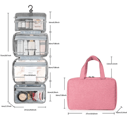 Waterproof Hanging Toiletry Bag Large Travel Organizer 5