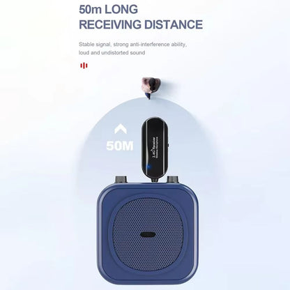 Wireless Headset Microphone Kit With 24G Transmitter  Receiver For Teaching Stage And Public Speaki 4