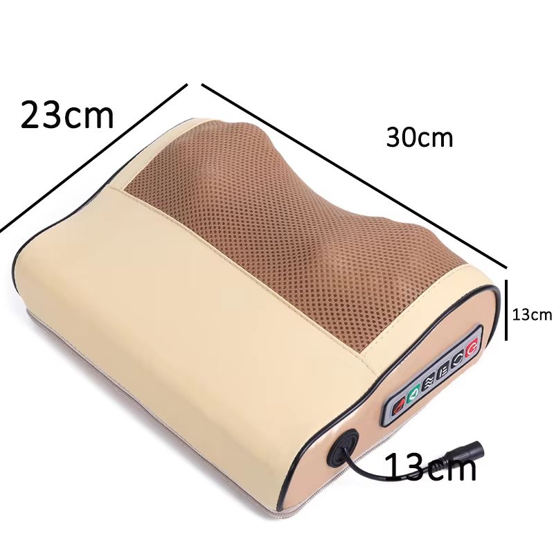 Infrared Heating Back And Neck Massager Pillow  Deep Tissue Electric Kneading For Shoulder Waist Le 2